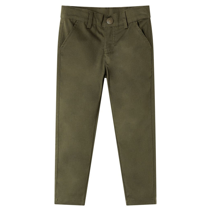 Pantaloni copii kaki 128 - WALTI WALTI
