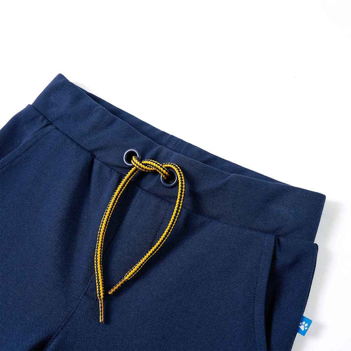 Pantaloni pentru copii cu șnur, bleumarin, 92 WALTI