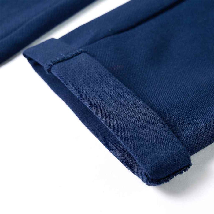 Pantaloni pentru copii cu șnur, bleumarin, 92 WALTI