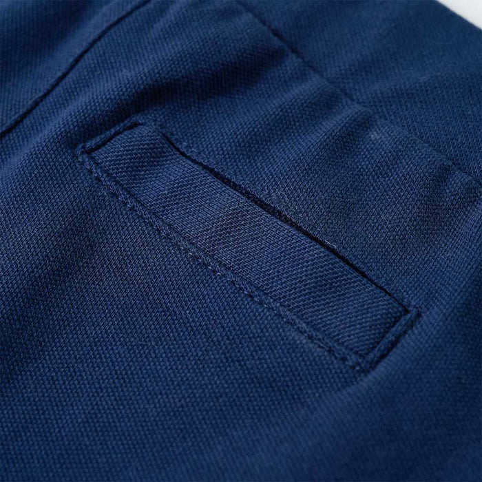 Pantaloni pentru copii cu șnur, bleumarin, 92 WALTI