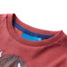 Tricou pentru copii cu mâneci lungi, roșu ars, 116 - WALTI WALTI