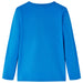 Tricou de copii cu mâneci lungi, albastru cobalt, 116 - WALTI WALTI
