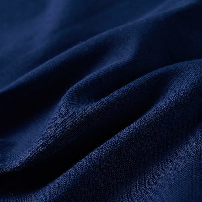 Tricou copii mâneci lungi, bleumarin, 116 WALTI