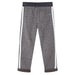 Pantaloni de trening pentru copii, gri închis melanj, 104 - WALTI WALTI