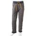 Pantaloni de trening pentru copii, gri închis melanj, 104 - WALTI WALTI