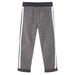 Pantaloni de trening pentru copii, gri închis melanj, 116 - WALTI WALTI