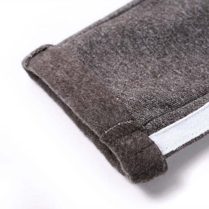 Pantaloni de trening pentru copii, gri închis melanj, 116 - WALTI WALTI