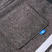 Pantaloni de trening pentru copii, gri închis melanj, 116 - WALTI WALTI