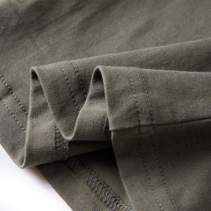 Tricou pentru copii cu mâneci lungi, kaki, 104 - WALTI WALTI