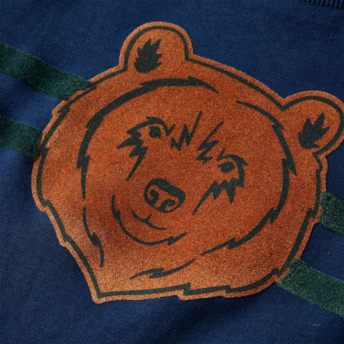 Tricou pentru copii cu mâneci lungi, bleumarin, 92 - WALTI WALTI