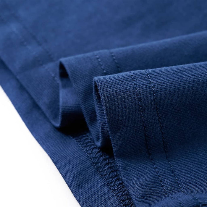 Tricou pentru copii cu mâneci lungi, bleumarin, 140 WALTI