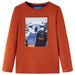 Tricou pentru copii cu mâneci lungi, ruginiu deschis, 116 - WALTI WALTI