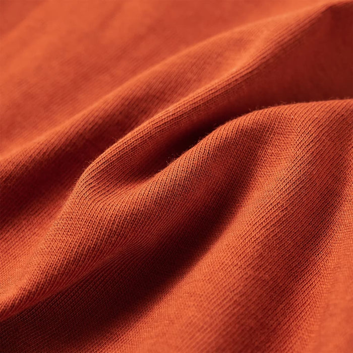 Tricou pentru copii cu mâneci lungi, ruginiu deschis, 116 - WALTI WALTI