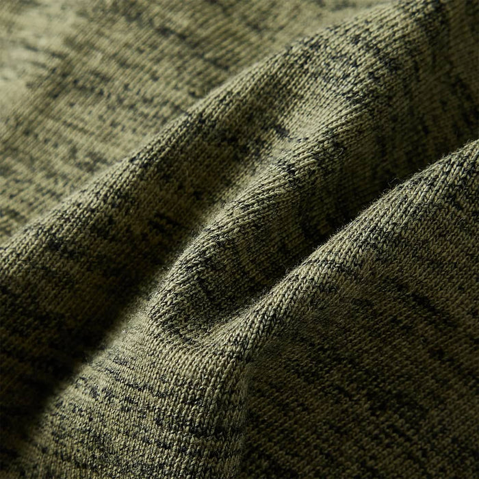 Tricou cu mâneci lungi pentru copii,, kaki melanj, 104 WALTI