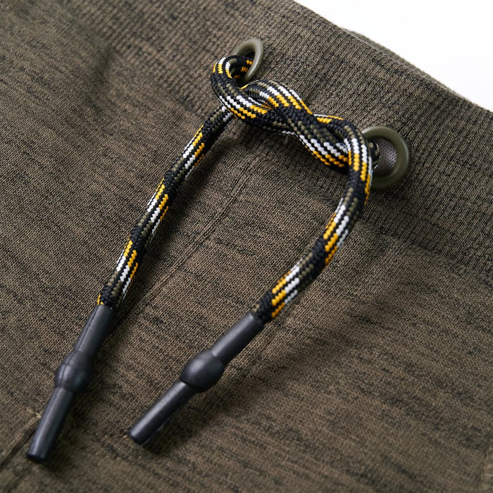 Pantaloni de trening pentru copii, kaki închis melanj, 104 - WALTI WALTI