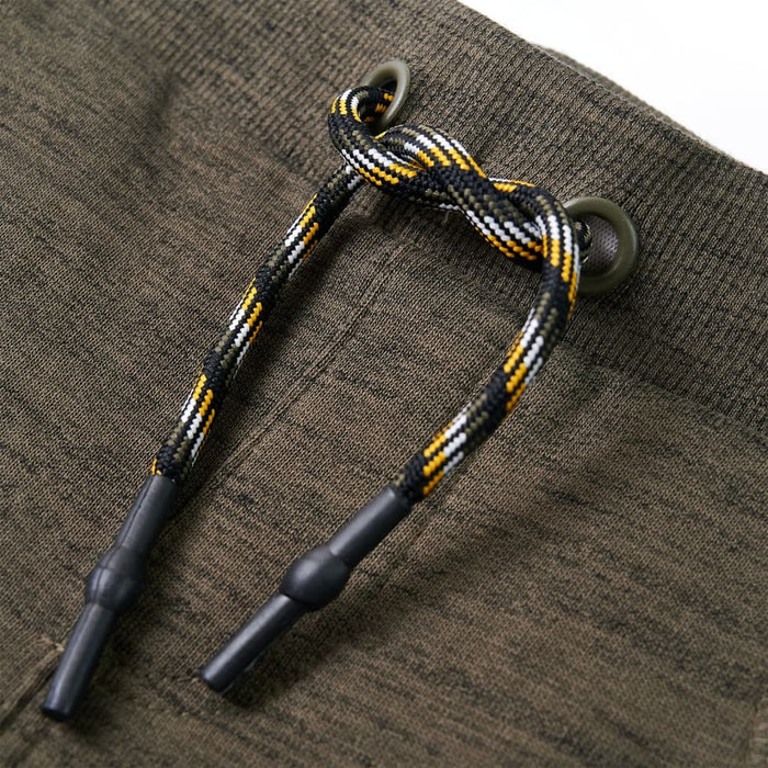 Pantaloni de trening pentru copii, kaki închis melanj, 128 WALTI