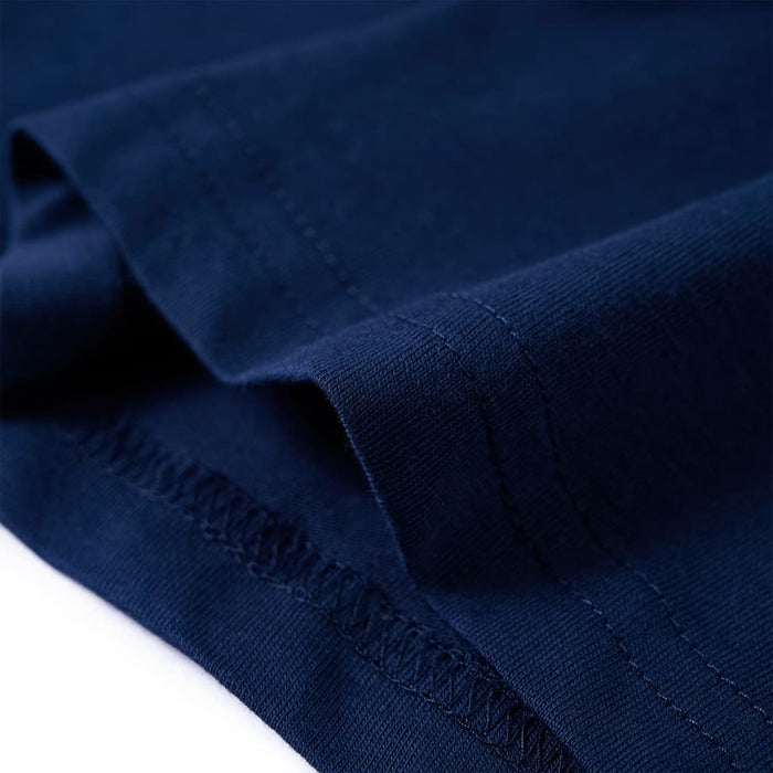 Tricou pentru copii cu mâneci lungi, bleumarin, 104 - WALTI WALTI