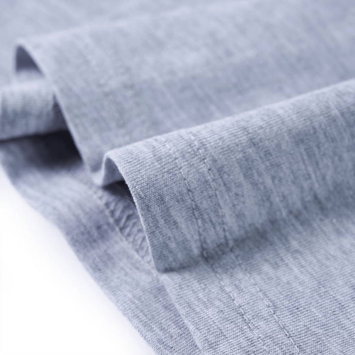 Tricou pentru copii cu mâneci lungi, gri melanj, 104 - WALTI WALTI