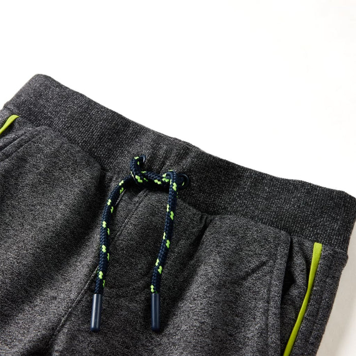 Pantaloni de trening pentru copii, gri melanj, 104 WALTI