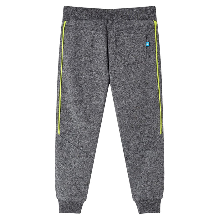 Pantaloni de trening pentru copii, gri melanj, 116 WALTI
