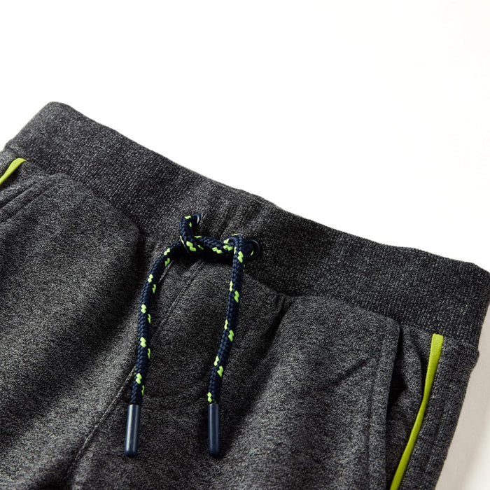 Pantaloni de trening pentru copii, gri melanj, 116 WALTI