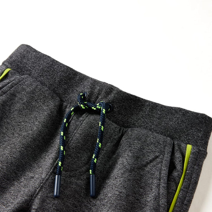 Pantaloni de trening pentru copii, gri melanj, 128 WALTI