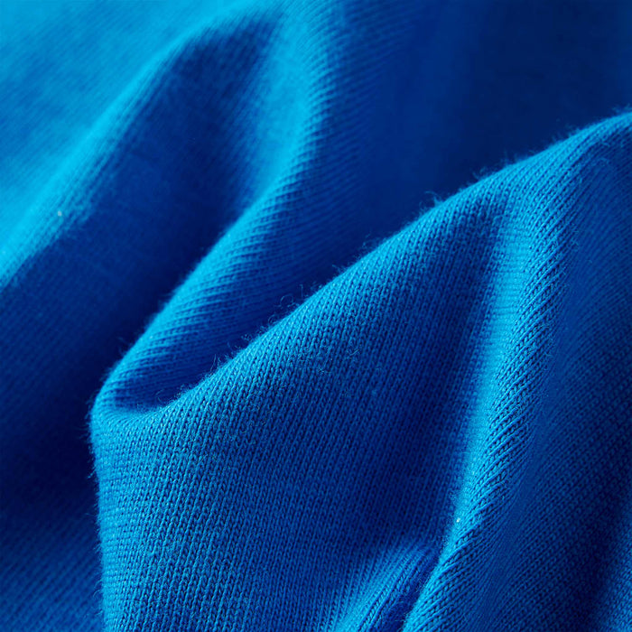 Tricou de copii cu mâneci lungi albastru cobalt 116 WALTI