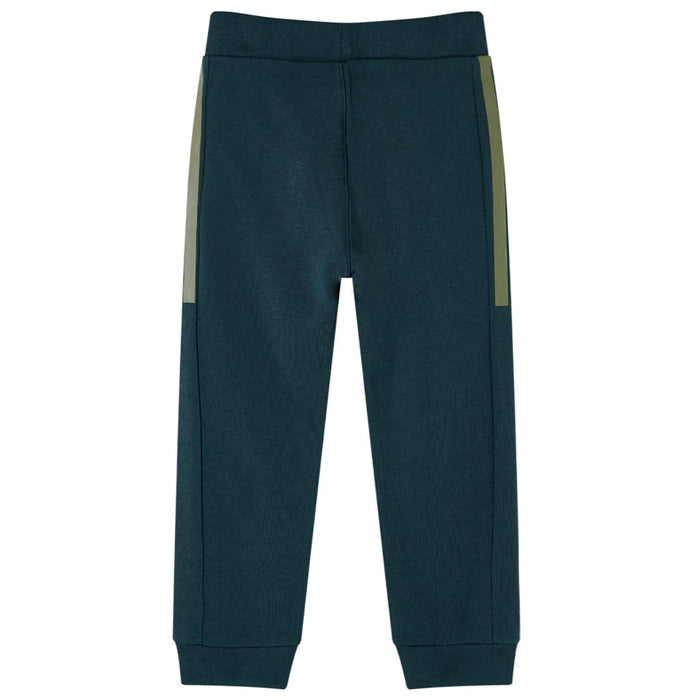 Pantaloni de trening pentru copii cu cordon verde mușchi 128 WALTI