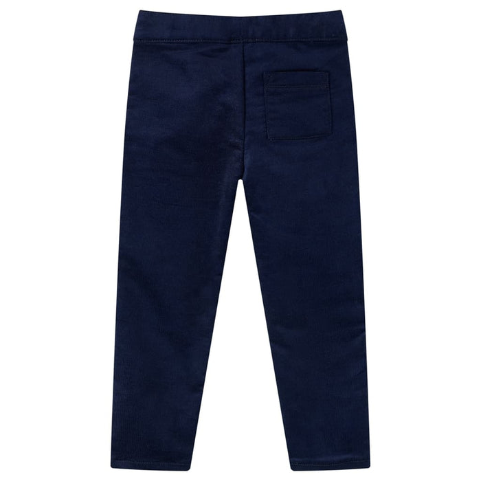 Pantaloni pentru copii, bleumarin închis, 128 WALTI