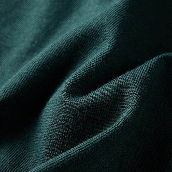 Tricou de copii cu mâneci lungi verde închis 128 - WALTI WALTI
