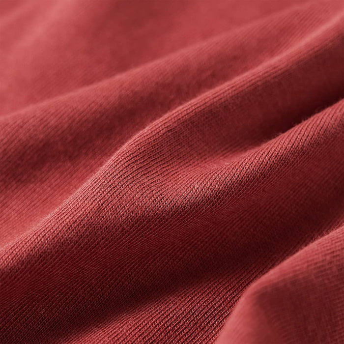 Tricou pentru copii cu mâneci lungi, roșu ars, 104 - WALTI WALTI