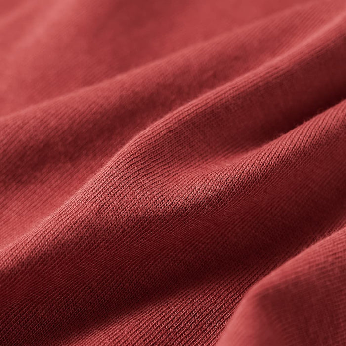 Tricou pentru copii cu mâneci lungi, roșu ars, 140 WALTI