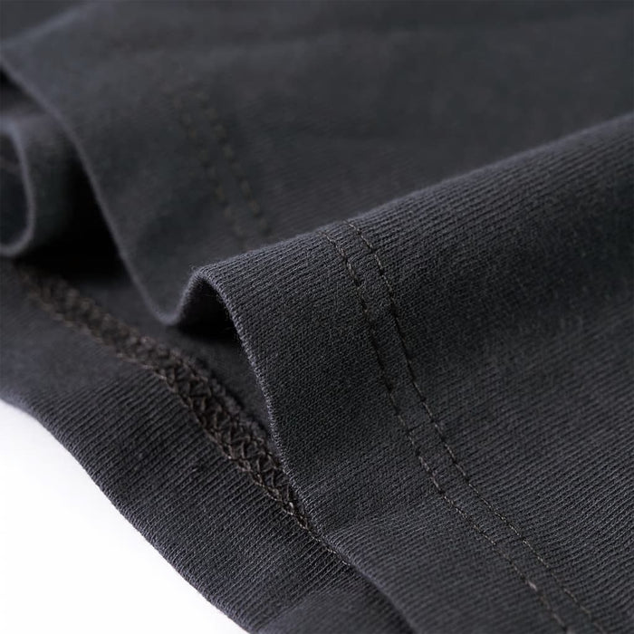 Tricou pentru copii cu mâneci lungi, antracit, 104 WALTI
