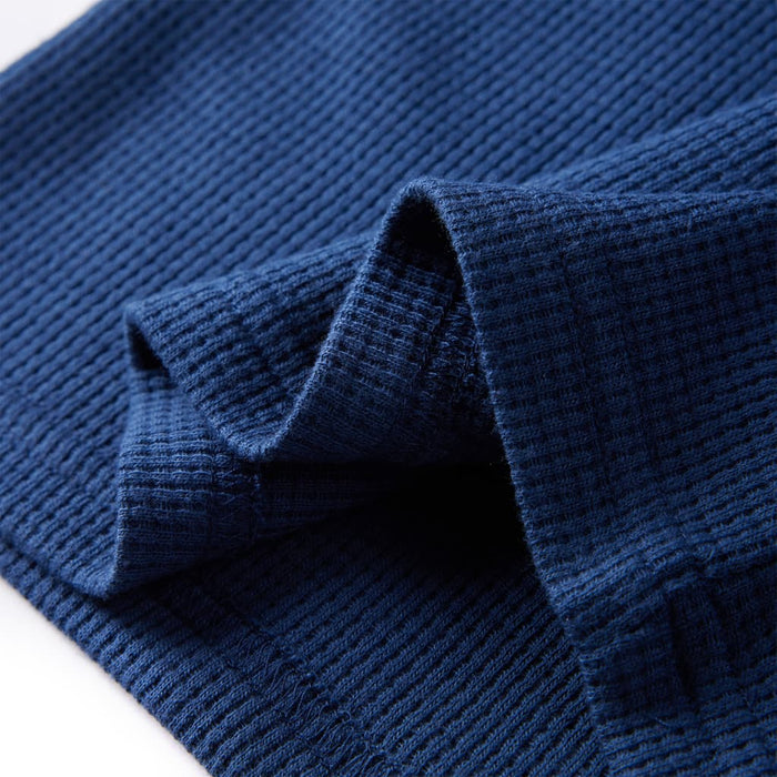 Bluzon pentru copii striat, bleumarin, 104 WALTI