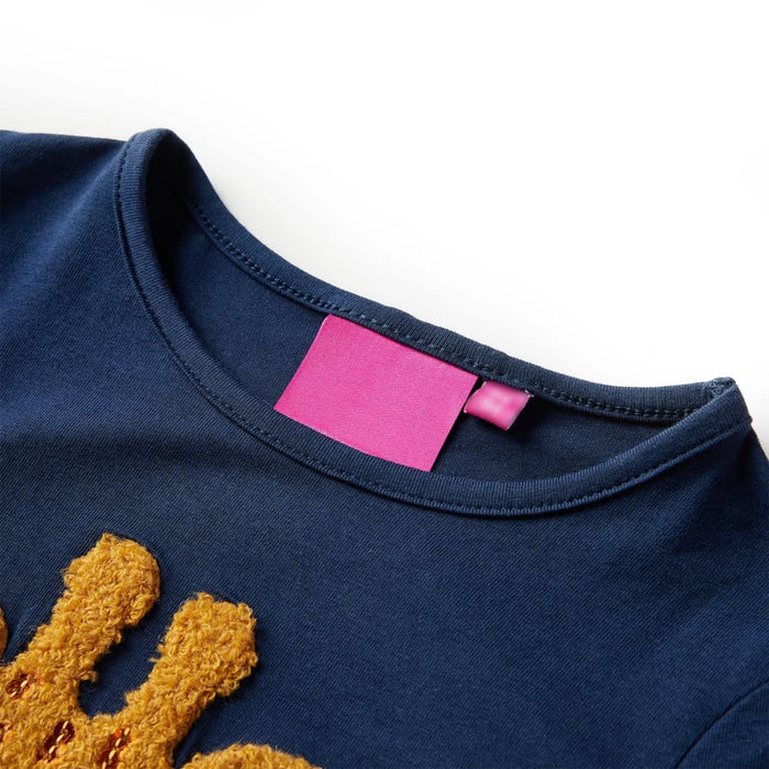 Tricou cu mâneci lungi pentru copii, kaki 104 WALTI
