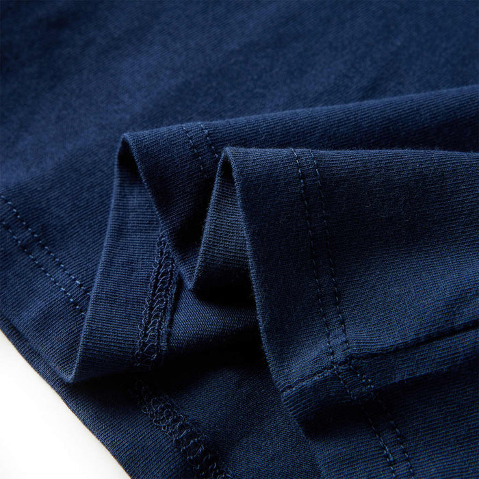 Tricou cu mâneci lungi pentru copii, bleumarin 104 WALTI