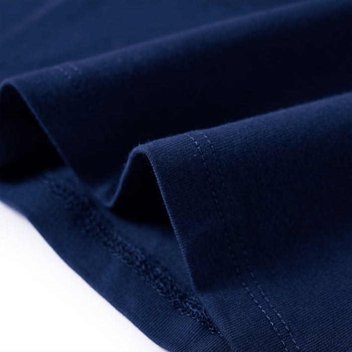 Tricou de copii cu mâneci lungi, bleumarin, 116 - WALTI WALTI