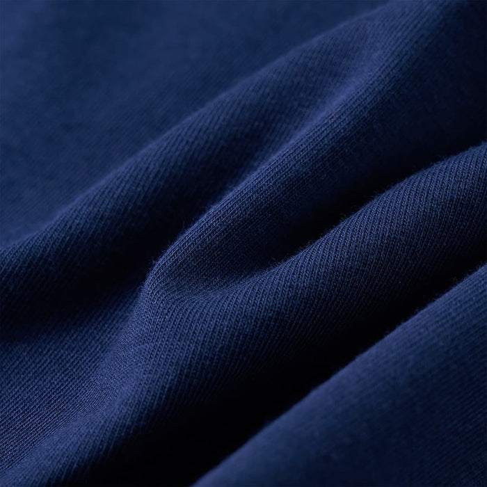 Tricou de copii cu mâneci lungi, bleumarin, 140 - WALTI WALTI