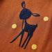 Tricou pentru copii cu mâneci lungi, coniac, 104 - WALTI WALTI