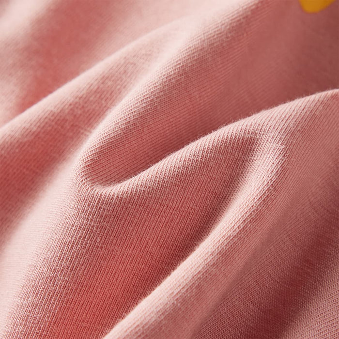 Tricou pentru copii cu mâneci lungi roz deschis 104 WALTI