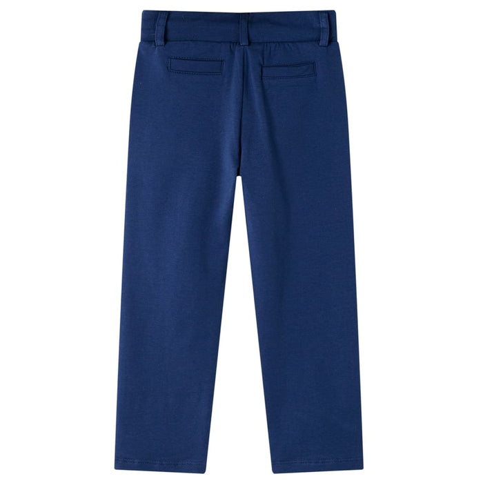 Pantaloni pentru copii cu șnur, bleumarin, 104 WALTI