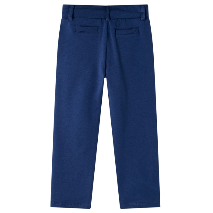 Pantaloni pentru copii cu șnur, bleumarin, 128 - WALTI WALTI
