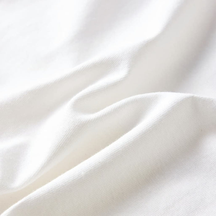 Tricou pentru copii cu mâneci lungi, ecru, 104 - WALTI WALTI