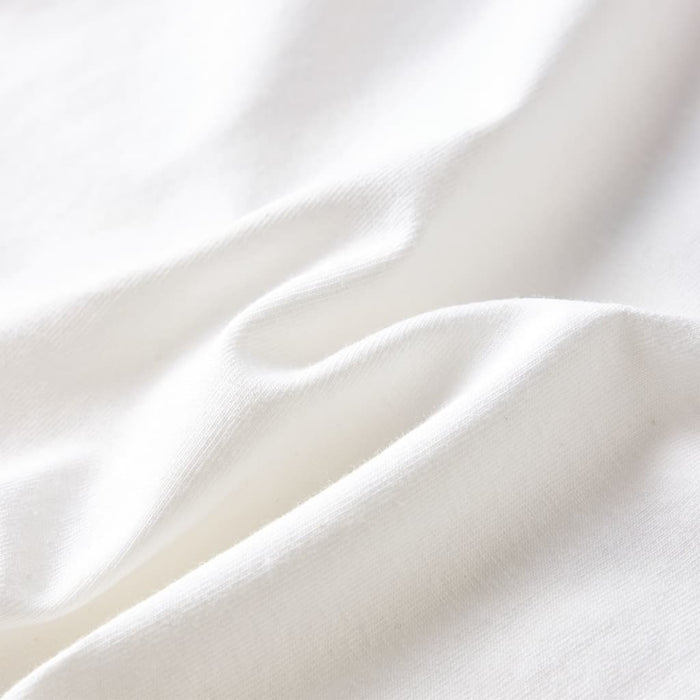Tricou pentru copii cu mâneci lungi, ecru, 128 - WALTI WALTI