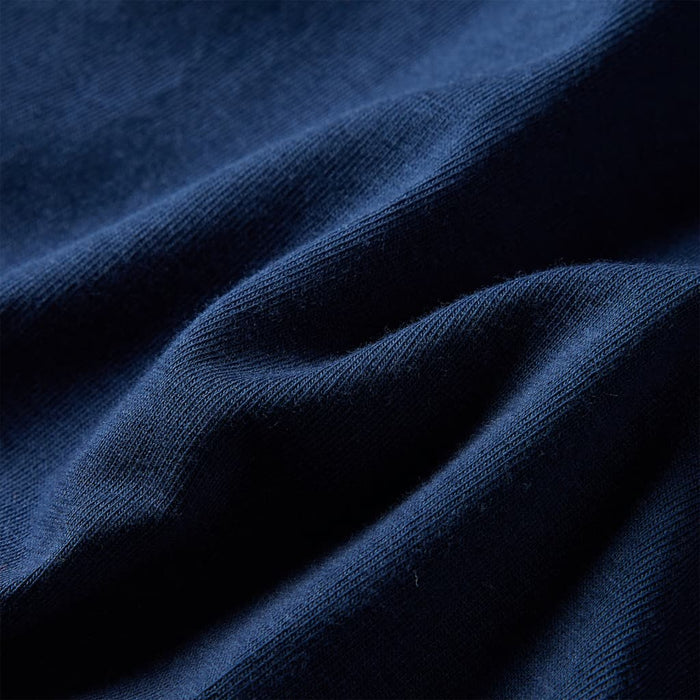 Tricou de copii cu mâneci lungi, bleumarin, 92 - WALTI WALTI
