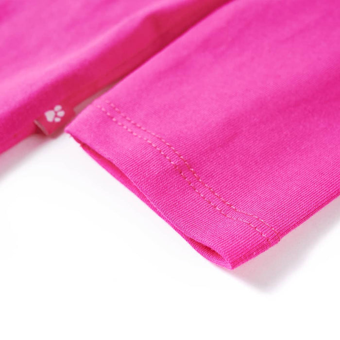 Tricou de copii cu mâneci lungi, roz închis, 140 WALTI
