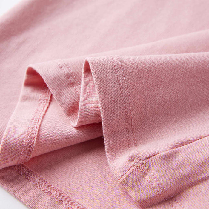Tricou pentru copii cu mâneci lungi, roz deschis, 116 - WALTI WALTI
