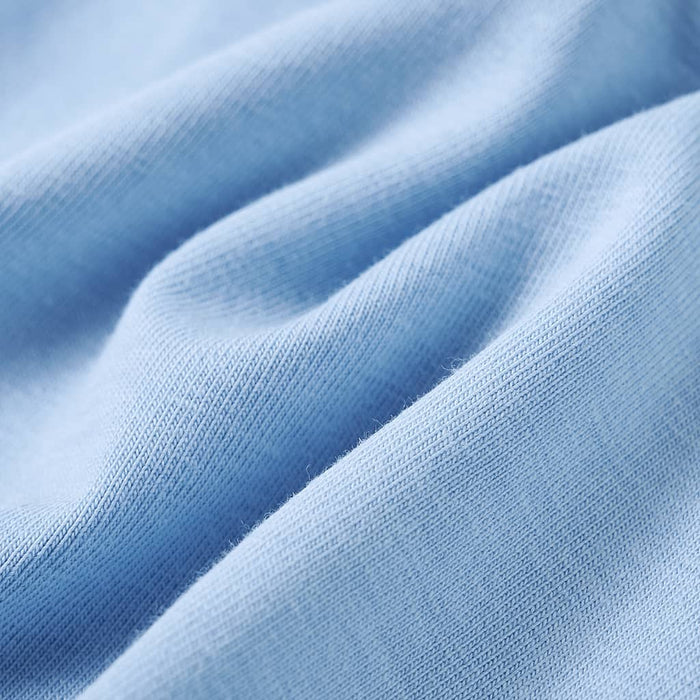 Tricou copii cu mâneci lungi, albastru deschis, 116 WALTI