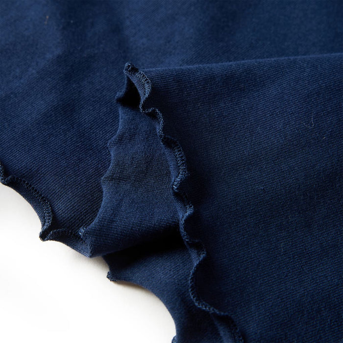 Tricou pentru copii cu mâneci lungi, bleumarin, 116 WALTI