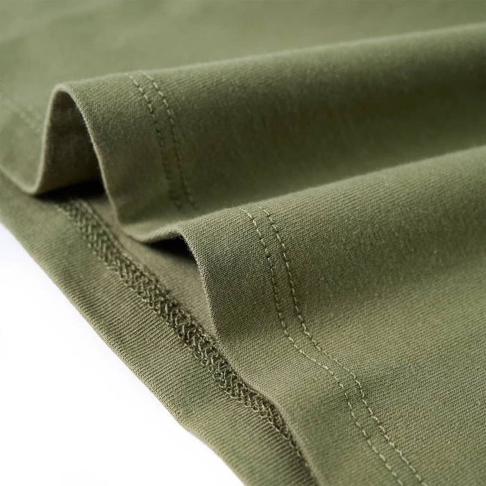 Tricou pentru copii cu mâneci lungi, kaki, 92 WALTI